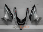 Injection Fairing kit for 04-05 NINJA ZX-10R - Black, Silver - Monster #OYO87906086