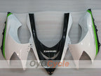 Injection Fairing kit for 04-05 NINJA ZX-10R - Green, White, Black - Monster #OYO87906089