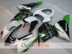Injection Fairing kit for 04-05 NINJA ZX-10R - Green, White, Black - Monster #OYO87906089