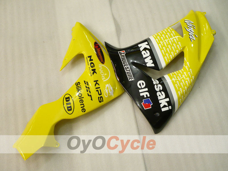 Left & Right Side Fairing For Kawasaki 06-07 Ninja ZX-10R #OYO87913396