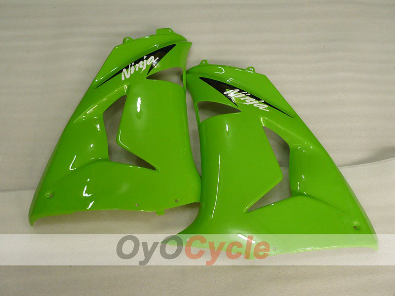 Injection Fairing kit for 06-07 NINJA ZX-10R - Green - Factory Style #OYO87906092