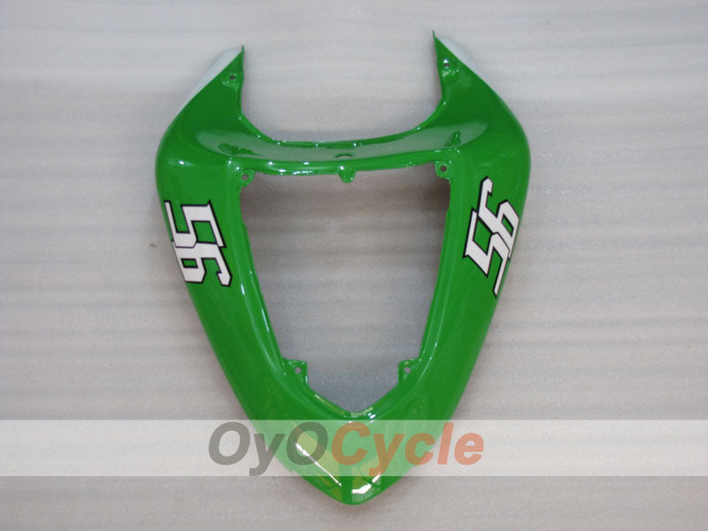 Injection Fairing kit for 06-07 NINJA ZX-10R - Green, Black - Nakano #OYO87906093