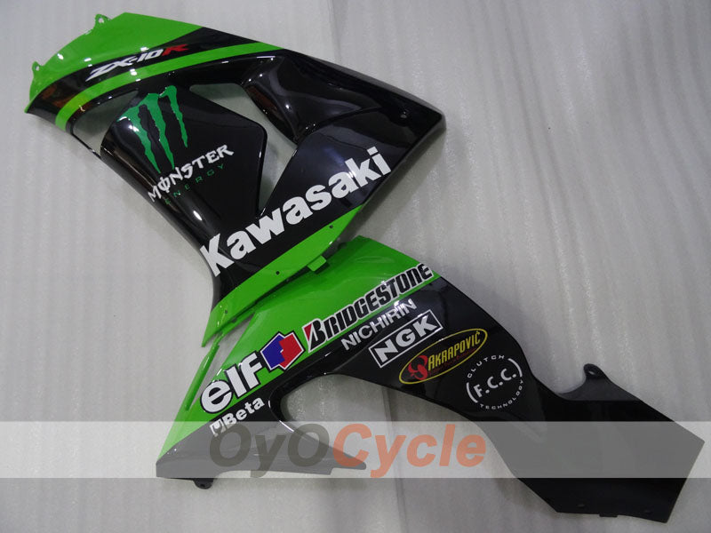 Left & Right Side Fairing For Kawasaki 06-07 Ninja ZX-10R #OYO87913422 Main image