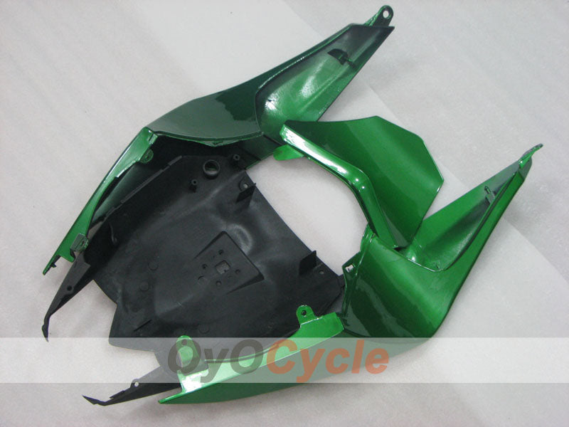 Injection Fairing kit for 08-10 NINJA ZX-10R - Green, Black - Flame #OYO87906100