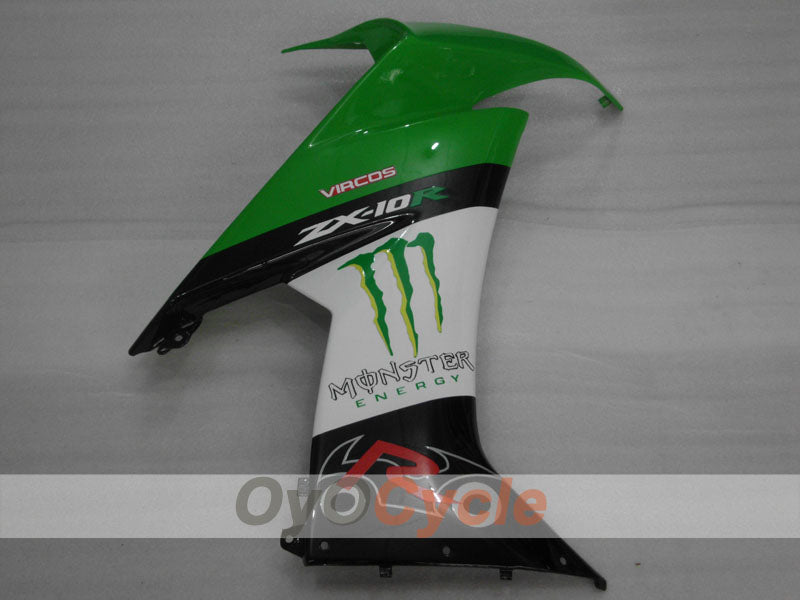 Left & Right Side Fairing For Kawasaki 08-10 Ninja ZX-10R #OYO87913458