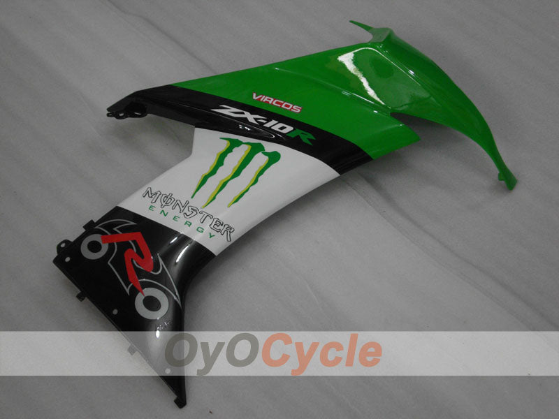 Left & Right Side Fairing For Kawasaki 08-10 Ninja ZX-10R #OYO87913458