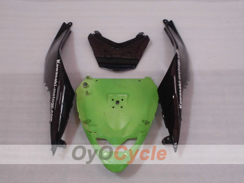 Injection Fairing kit for 08-10 NINJA ZX-10R - Green, Black - Monster #OYO87906106