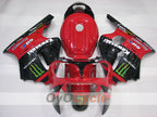 Injection Fairing kit for 00-01 NINJA ZX-12R - Red, Black - Monster #OYO87906115