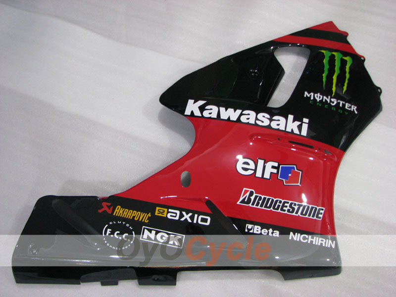 Left & Right Side Fairing For Kawasaki 00-01 Ninja ZX-12R #OYO87913511