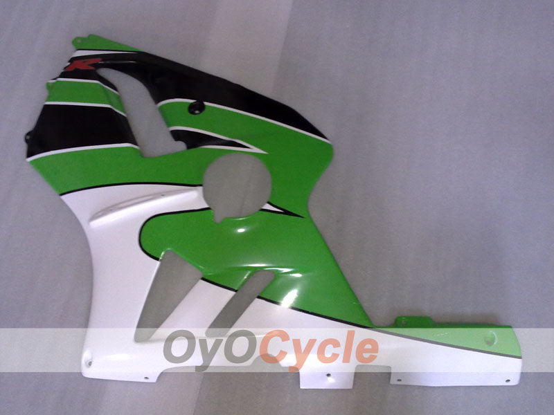 Injection Fairing kit for 02-05 NINJA ZX-12R - Green, White, Black - Factory Style #OYO87906118