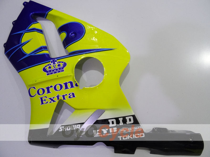 Injection Fairing kit for 02-05 NINJA ZX-12R - Yellow, Blue - Corona #OYO87906122