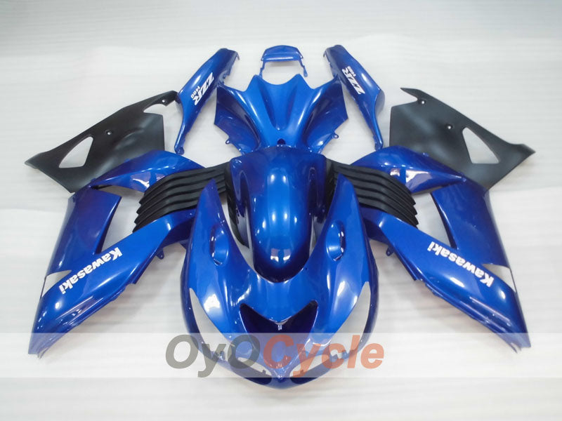 Injection Fairing kit for 06-11 NINJA ZX-14R - Blue, Black - Factory Style #OYO87906123 Secondary image