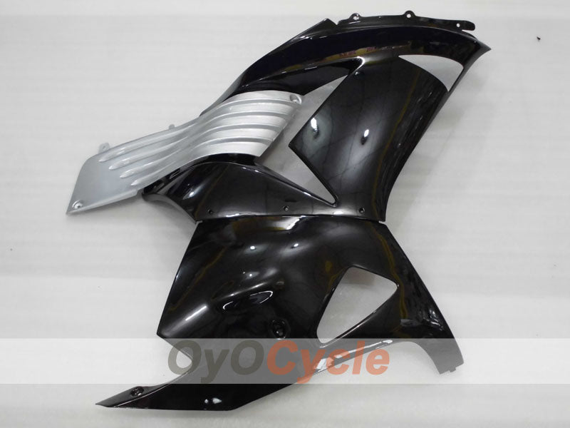 Injection Fairing kit for 06-11 NINJA ZX-14R - Black, Silver - Factory Style #OYO87906124