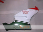 Injection Fairing kit for 03-04 Ducati 999 - ArmyGreen, Red, White - Factory Style #OYO87906137