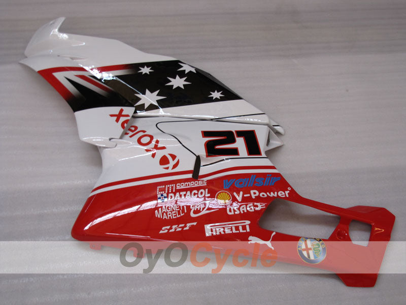 Injection Fairing kit for 03-04 Ducati 999 - Red, White, Black - Xerox #OYO87906139