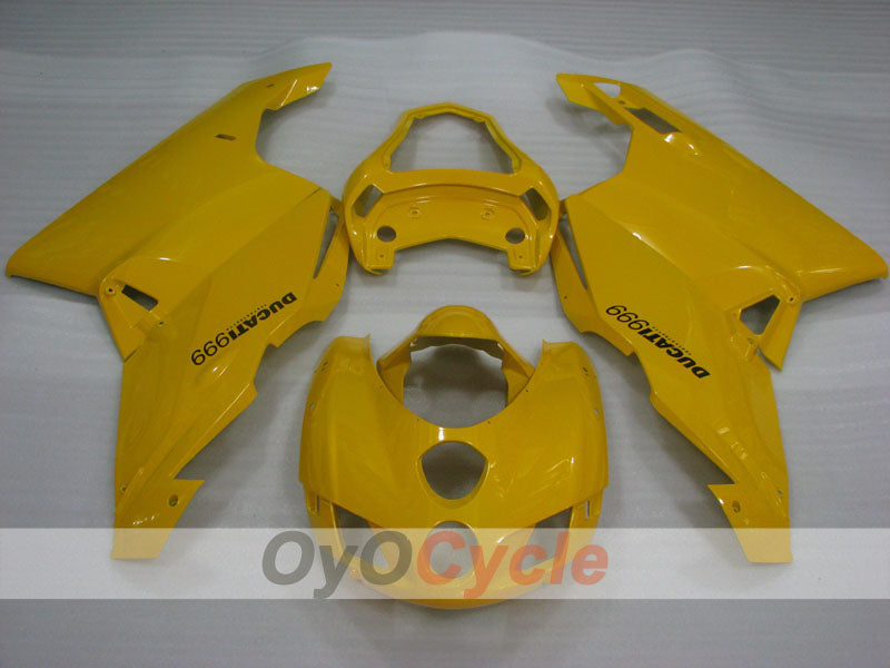 Injection Fairing kit for 03-04 Ducati 999 - Yellow - Factory Style #OYO87906141