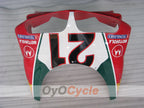 Injection Fairing kit for 99-02 Ducati 996 - Red - INFO STRADA #OYO87906144