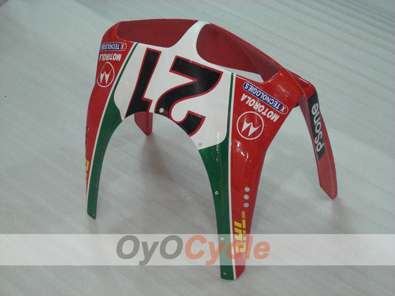 Injection Fairing kit for 99-02 Ducati 996 - Red, Green, White - INFO STRADA #OYO87906147