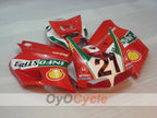 Injection Fairing kit for 99-02 Ducati 996 - Red, Green, White - INFO STRADA #OYO87906147