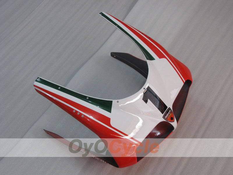 Injection Fairing kit for 99-02 Ducati 996 - Red, White, Black - INFO STRADA #OYO87906148