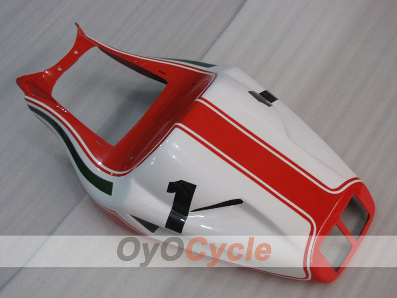 Injection Fairing kit for 99-02 Ducati 996 - Red, White, Black - INFO STRADA #OYO87906148