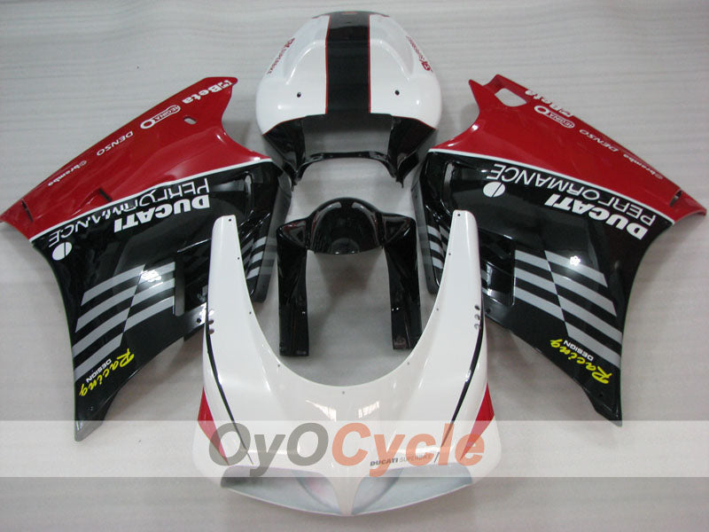 Injection Fairing kit for 99-02 Ducati 996 - Red, White, Black - Performance #OYO87906150