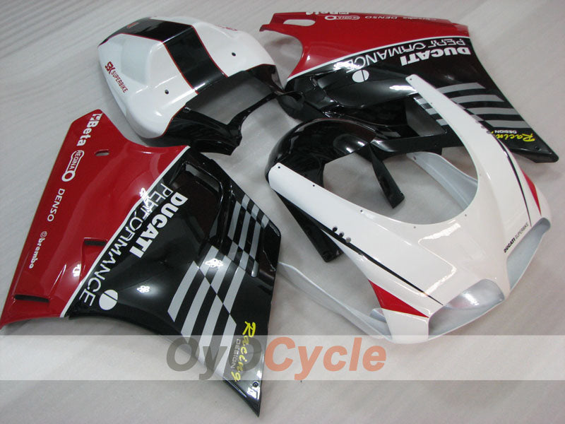 Injection Fairing kit for 99-02 Ducati 996 - Red, White, Black - Performance #OYO87906150