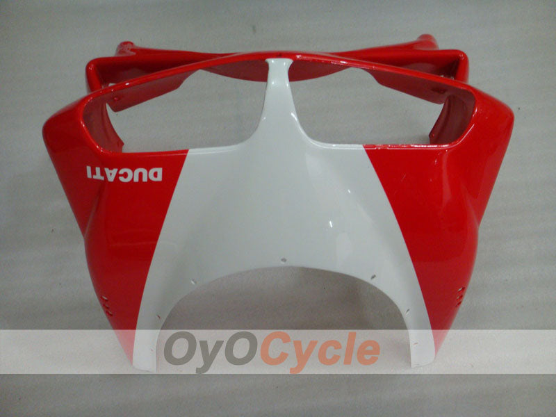 Injection Fairing kit for 99-02 Ducati 996 - Red, White - Performance #OYO87906151