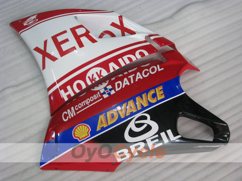 Injection Fairing kit for 99-02 Ducati 996 - Red, White - Xerox #OYO87906152
