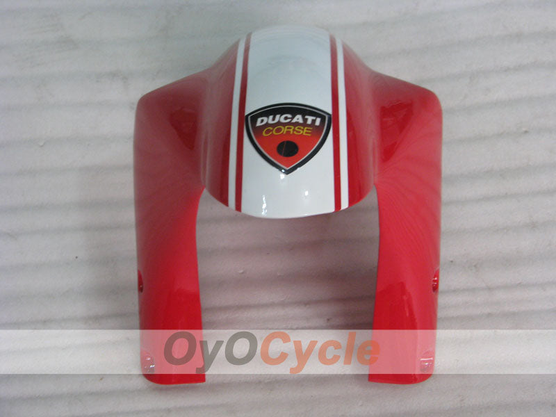 Injection Fairing kit for 99-02 Ducati 996 - Red, White - Xerox #OYO87906152