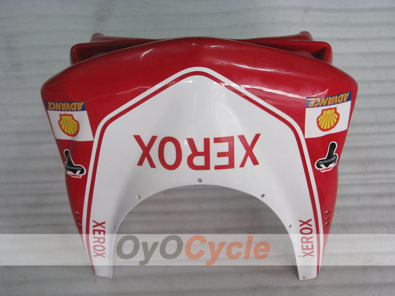 Injection Fairing kit for 99-02 Ducati 996 - Red, White - Xerox #OYO87906152
