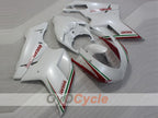 Injection Fairing kit for 09-11 Ducati 1198 - Red, White - Factory Style #OYO87906243