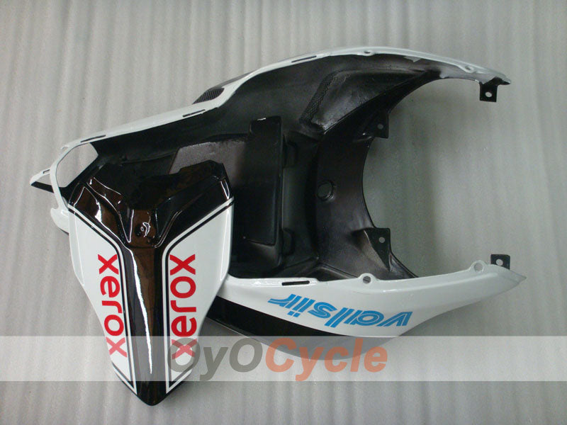 Injection Fairing kit for 09-11 Ducati 1198 - White, Black - Xerox #OYO87906245