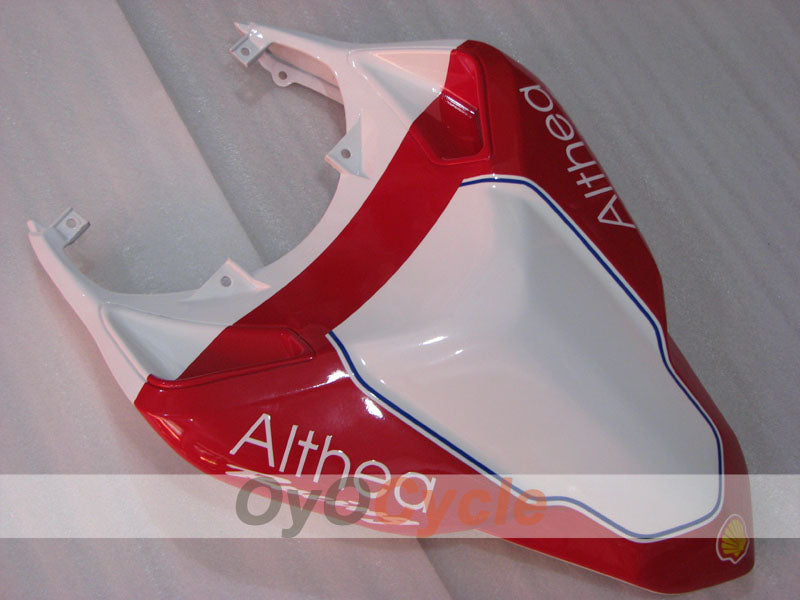 Injection Fairing kit for 09-11 Ducati 1198 - Red, White - Unibat #OYO87906253