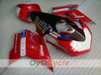 Injection Fairing kit for 09-11 Ducati 1198 - Red, Black - INFO STRADA #OYO87906257