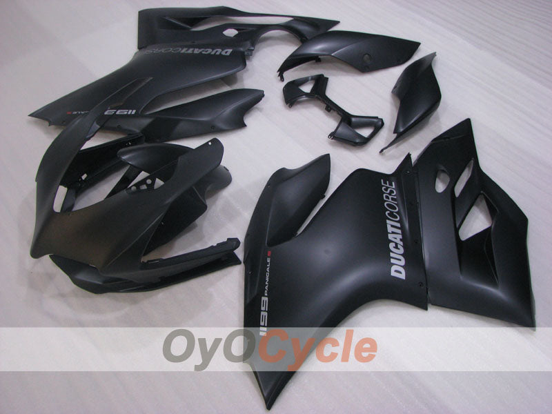 Injection Fairing kit for 11-14 Ducati 1199 - Black - Factory Style #OYO87906260