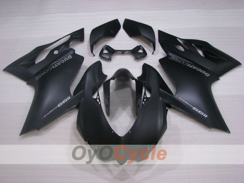 Injection Fairing kit for 11-14 Ducati 1199 - Black - Factory Style #OYO87906260
