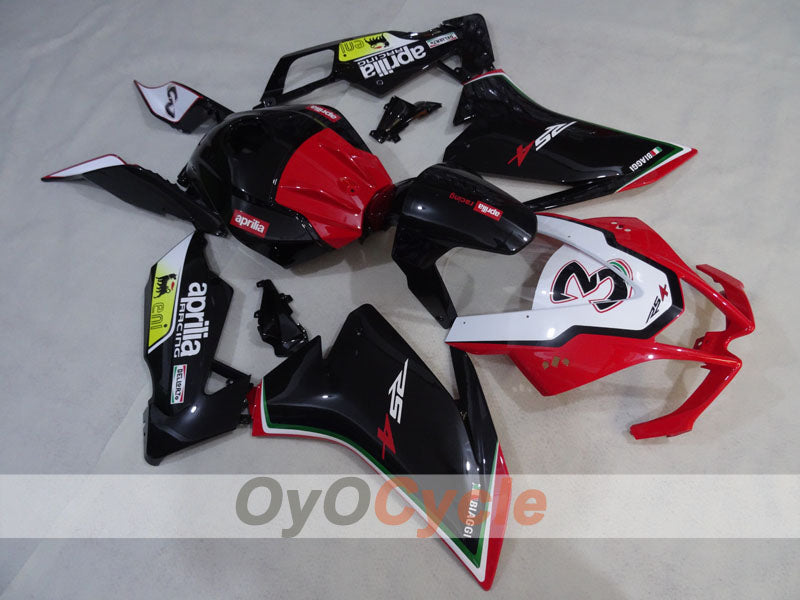Fairing kit for 09-14 Aprilia RSV4 - Red, White, Black - Factory Style #OYO87906286