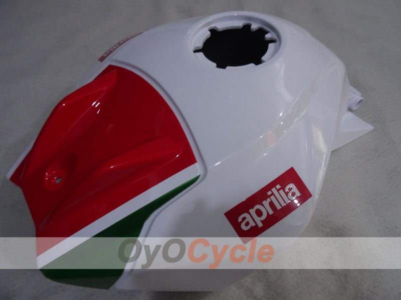 Fairing kit for 09-14 Aprilia RSV4 - Red, Green, White, Black - Alitalia #OYO87906287