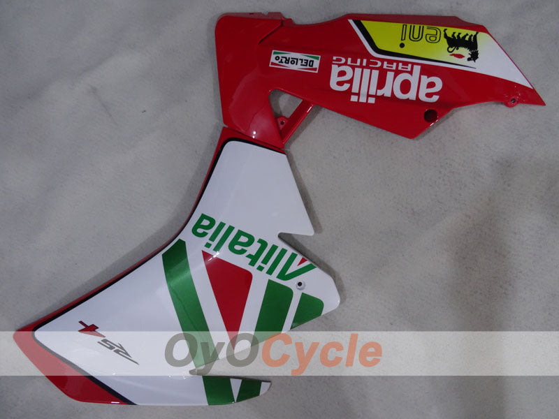 Fairing kit for 09-14 Aprilia RSV4 - Red, Green, White, Black - Alitalia #OYO87906287