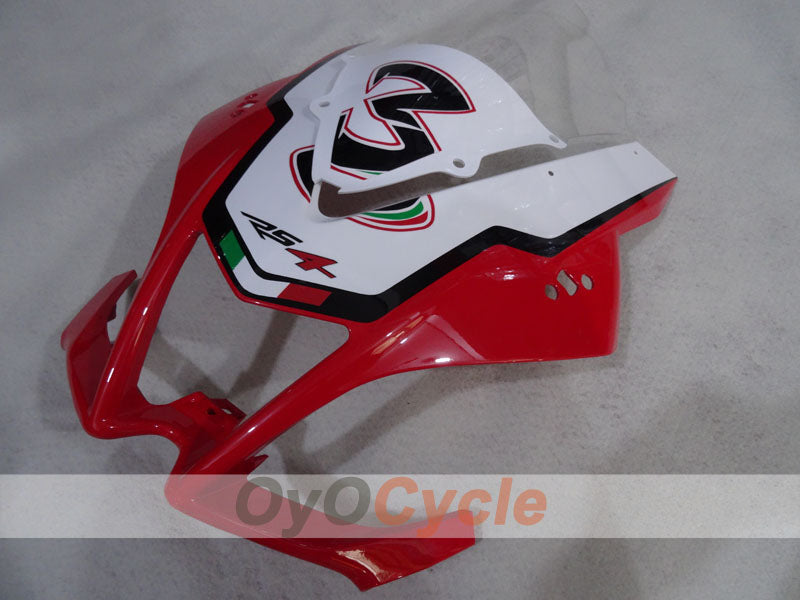 Fairing kit for 09-14 Aprilia RSV4 - Red, Green, White, Black - Alitalia #OYO87906287