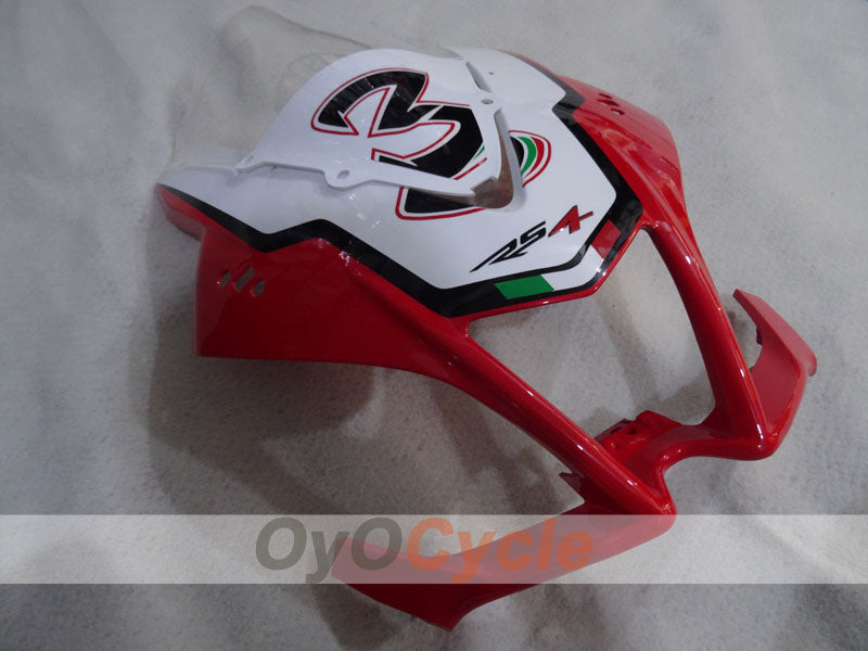 Fairing kit for 09-14 Aprilia RSV4 - Red, Green, White, Black - Alitalia #OYO87906287