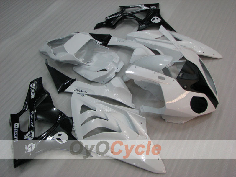 Injection Fairing kit for 09-14 BMW S1000RR - White, Black - Factory Style, Customize #OYO87906299 Main image