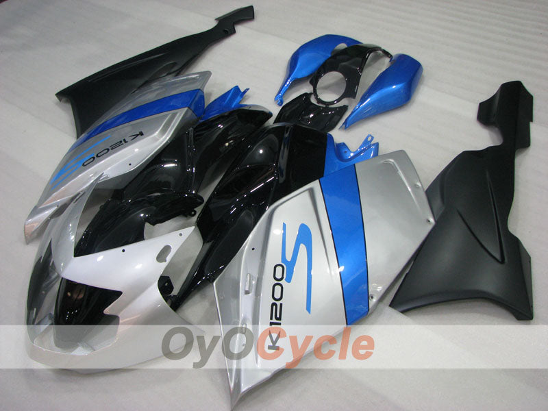 Fairing kit for 05-08 BMW K1200S - Blue, Black, Silver - Factory Style, Customize #OYO87906317