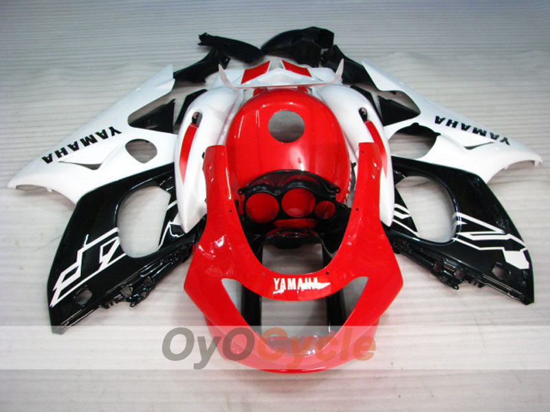 Injection Fairing kit for 97-07 YZF600R - Red, White, Black - Factory Style #OYO87906398 Secondary image