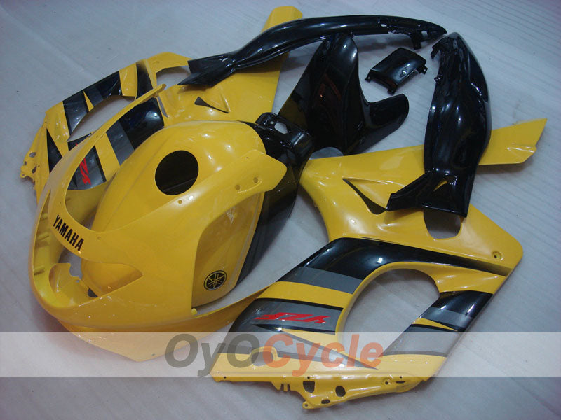Injection Fairing kit for 97-07 YZF600R - Yellow, Black - Factory Style #OYO87906399 Secondary image