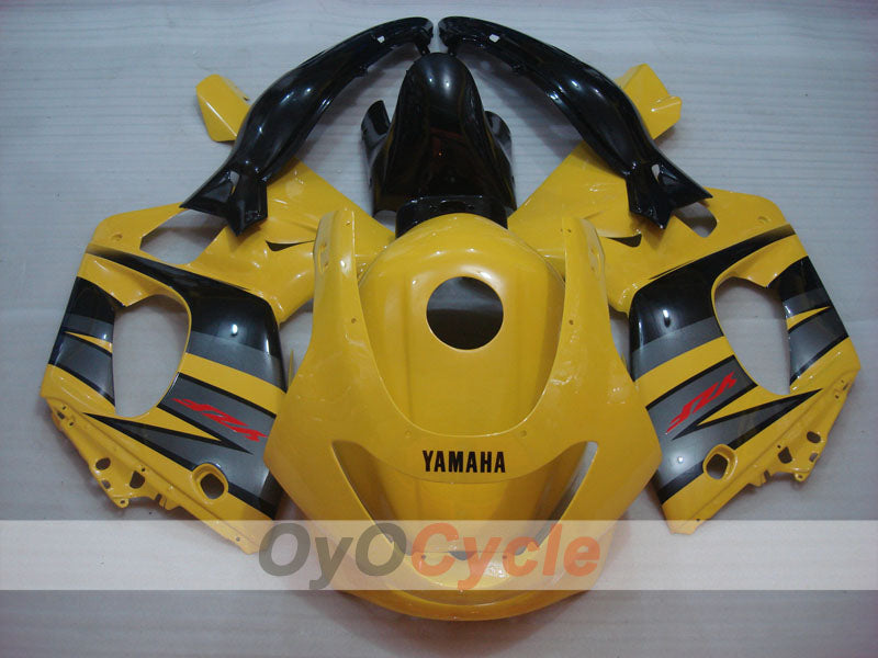 Injection Fairing kit for 97-07 YZF600R - Yellow, Black - Factory Style #OYO87906399