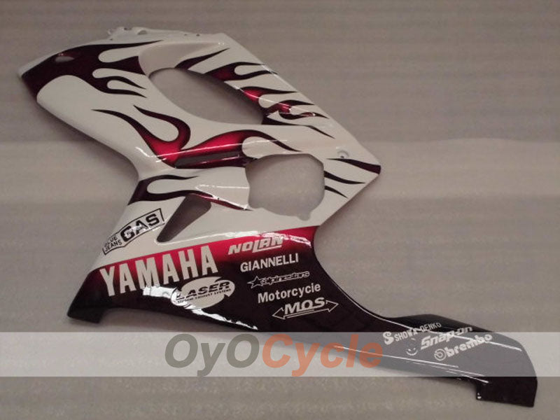 Injection Fairing kit for 97-07 YZF600R - Red, White - Customize #OYO87906405