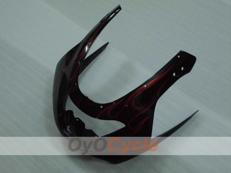 Injection Fairing kit for 97-07 YZF600R - Orange, Black - Flame #OYO87906406