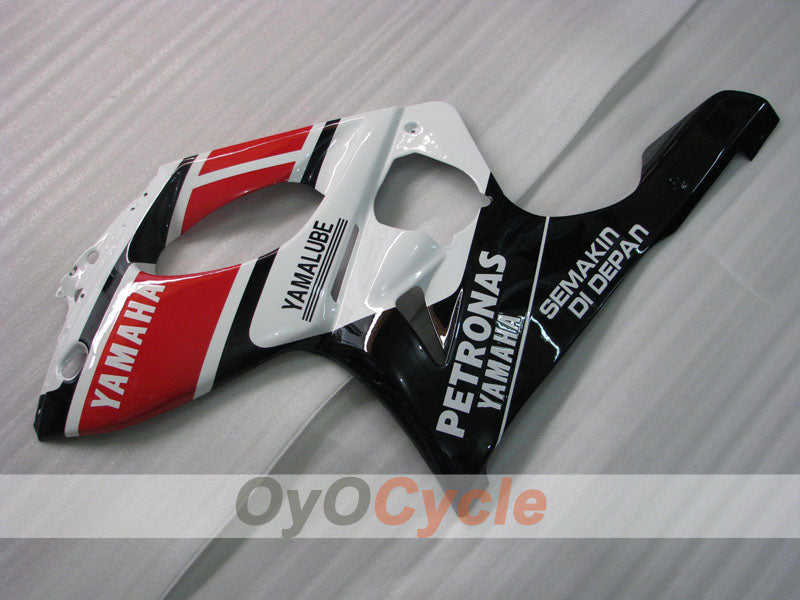 Injection Fairing kit for 97-07 YZF600R - Red, White, Black - PETRONAS #OYO87906409